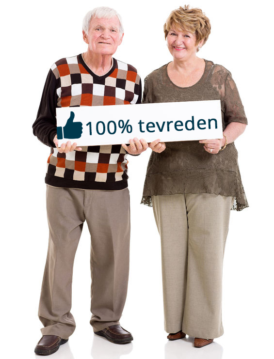 Ouderen met medimpex bord Ouderen met medimpex bord